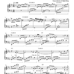 Niềm Thương Nhớ (Nathalie) | Cover by Mây Piano